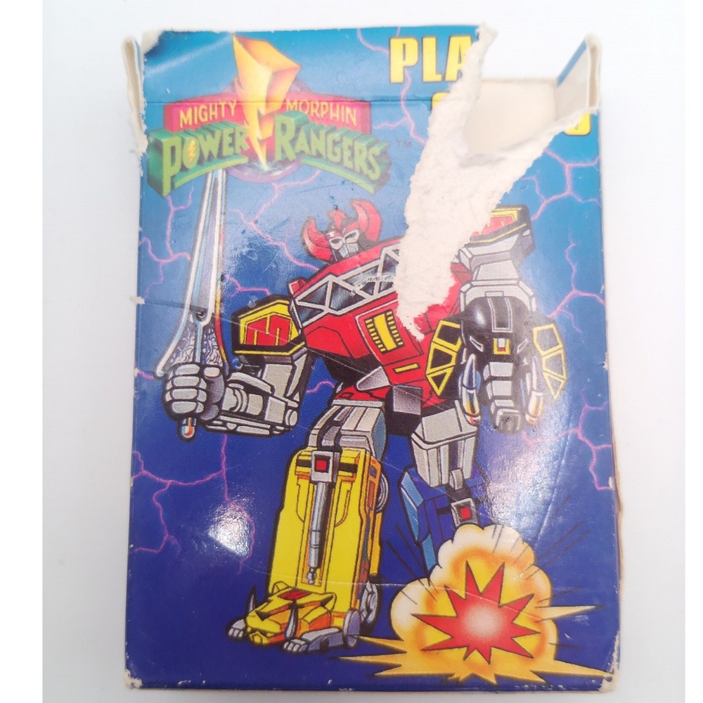 Mighty Morphin Power Rangers Playing Cards 1994 Saban Entertainment AS IS Parts